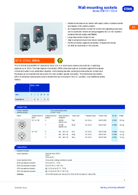 Thumbnail of document Ex product overview wall mounting sockets 8581 31 en gb rstahl 20308